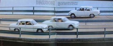 Alfa Romeo Giulia 1300 TI Super Modelprogram 1969 Carbrochure (6859)